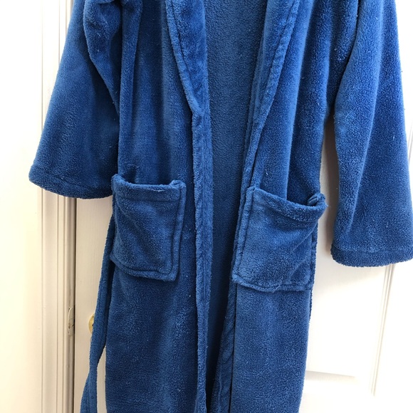 Unisex Plush Robe - Picture 3 of 8